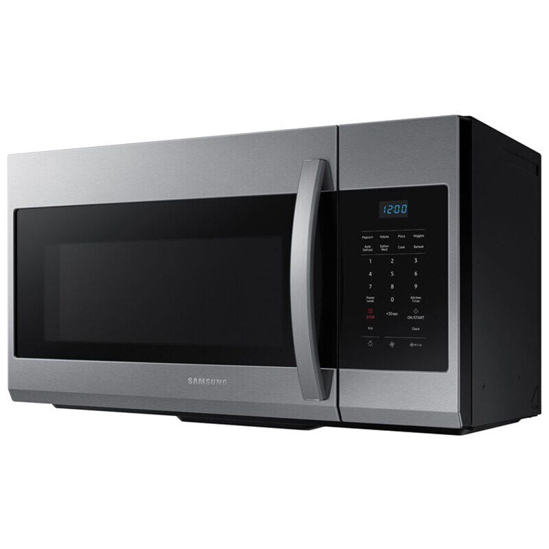 Samsung 30 in. 1.7 cu. ft. 1000W Over-the-Range Microwave with 300 CFM - Stainless Steel, Stainless Steel, hires