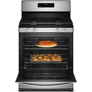 Whirlpool 30 in. 5.1 cu. ft. Gas Range with 4 Sealed Burners - Stainless Steel, , hires