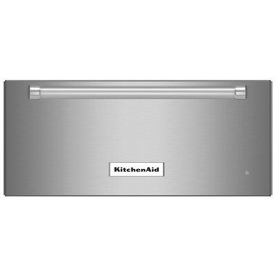 KitchenAid 24 in. 1.1 cu. ft. Warming Drawer with Variable Temperature Controls & Electronic Humidity Controls - Stainless Steel | KOWT104ESS