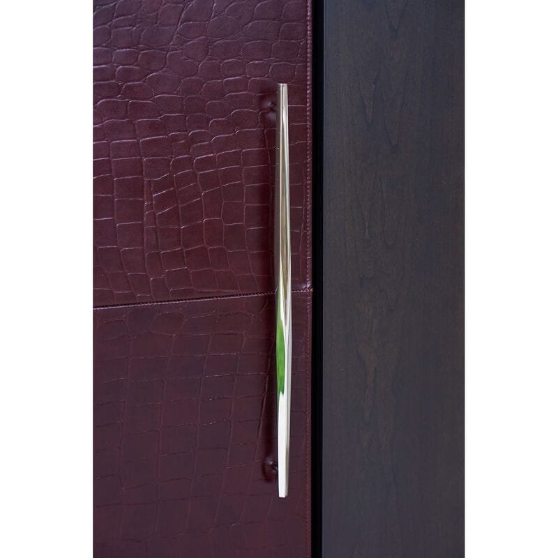 JennAir 30 in. Refrigerator Left Swing Panel Kit - Leather Burgundy, , hires