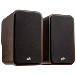 Polk Signature Elite ES20 High-Quality Bookshelf Speakers (Pair) - Brown, Brown, hires
