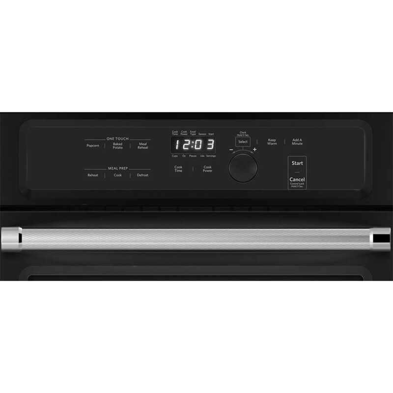 KitchenAid 24 in. 1.4 cu.ft Built-In Microwave with 10 Power Levels & Sensor Cooking Controls - Black, Black, hires