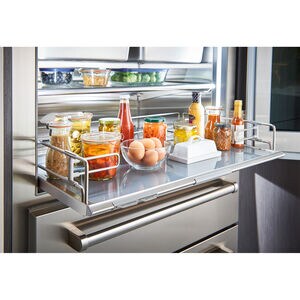 Sub-Zero 36 in. 22.7 cu. ft. Built-In Counter Depth Bottom Freezer Refrigerator with Ice Maker - Stainless Steel, , hires