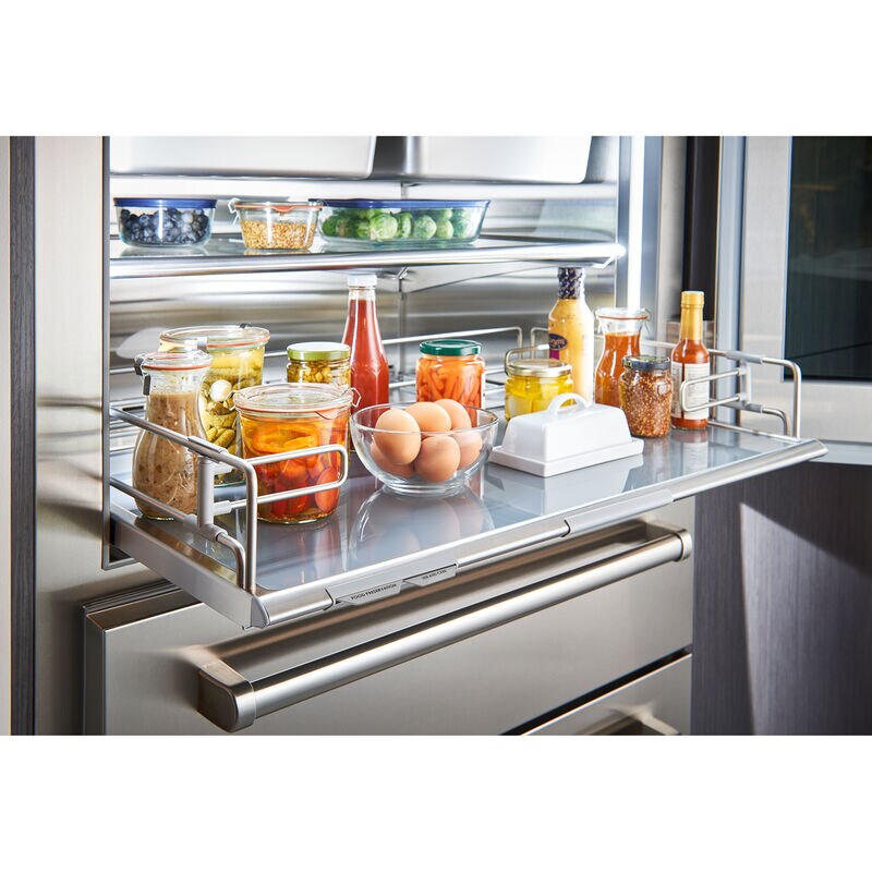 Sub-Zero 36 in. 22.7 cu. ft. Built-In Counter Depth Bottom Freezer Refrigerator with Ice Maker - Stainless Steel, , hires