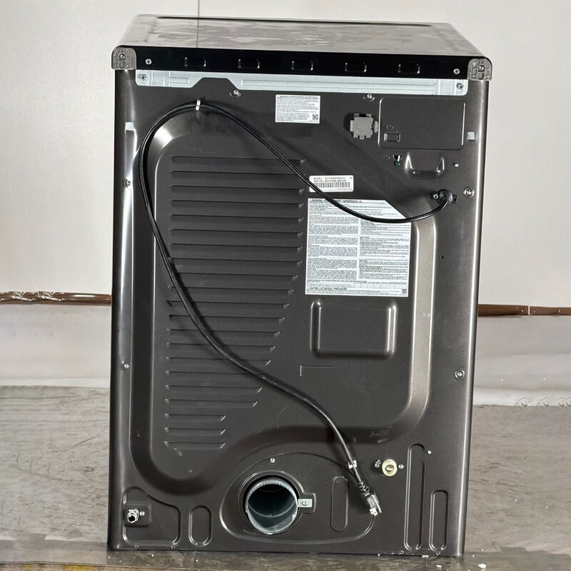 Samsung 27 in. 7.5 cu. ft. Smart Stackable Gas Dryer with Sanitize+, Steam Cycle & Sensor Dry - Brushed Black (Open Box Good Condition), , hires