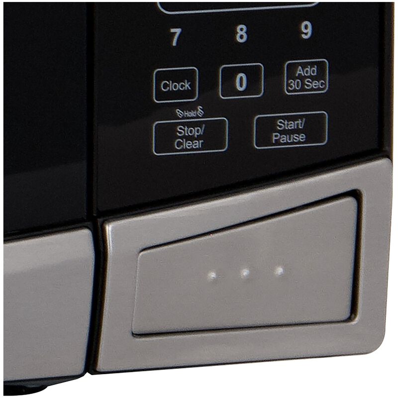 Avanti 19 in. 0.9 cu. ft. 900W Countertop Microwave - Stainless Steel, , hires