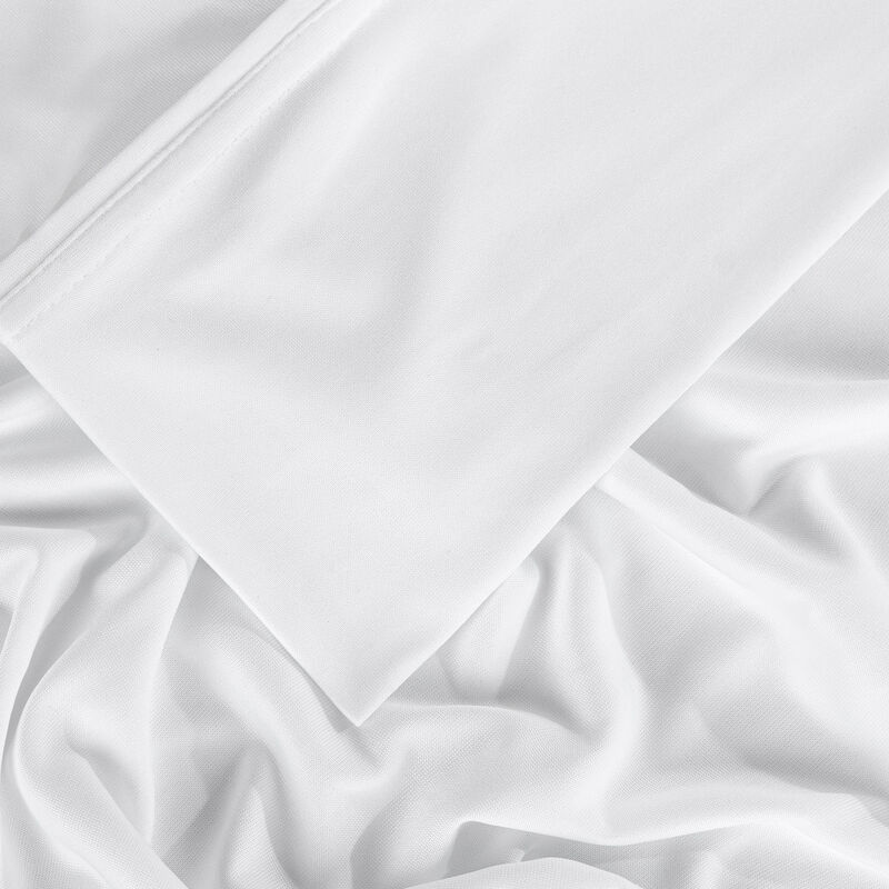 BEDGEAR Hyper-Cotton Twin Size Sheet Set (Ideal for Adj. Bases) - Bright White, , hires