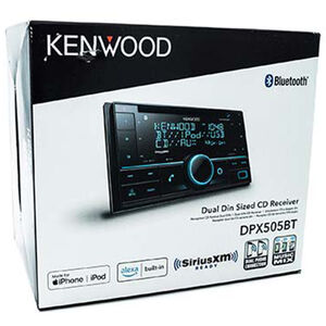 Kenwood Dual Din Sized CD Receiver with Bluetooth, , hires
