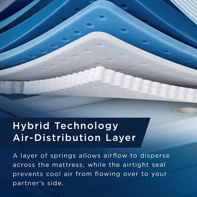 Tempur-Pedic ActiveBreeze 2.0 Medium Hybrid Twin XL Size Mattress, , hires