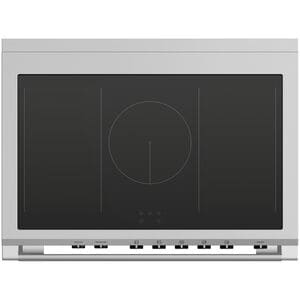 Fisher & Paykel Series 9 Classic 36 in. 4.9 cu. ft. Dual Convection Electric Range with 5 Induction Burners - Stainless Steel, , hires