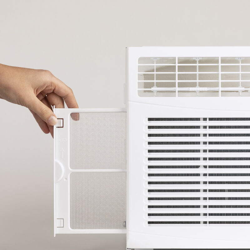 GE 5,050 BTU Window Air Conditioner with 2 Fan Speeds - White, , hires