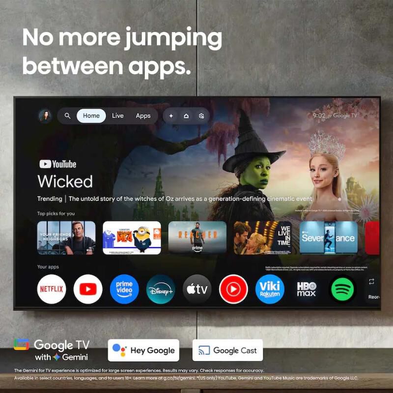 Hisense - 85" Class U7 Series ULED Mini-LED 4K UHD Smart Google TV, , hires
