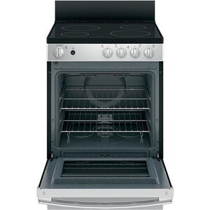 GE 24 in. 2.9 cu. ft. Electric Range with Smoothtop Burners - Stainless Steel, , hires