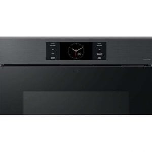 Samsung Bespoke 30 in. 5.1 cu. ft. Smart Steam Electric Single Wall Oven with Dual Convection - Matte Black, , hires