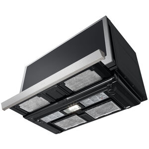 LG 30 in. 2.1 cu. ft. 1050W Smart Over-the-Range Microwave with 400 CFM & Sensor Cooking - PrintProof Stainless Steel, PrintProof Stainless Steel, hires