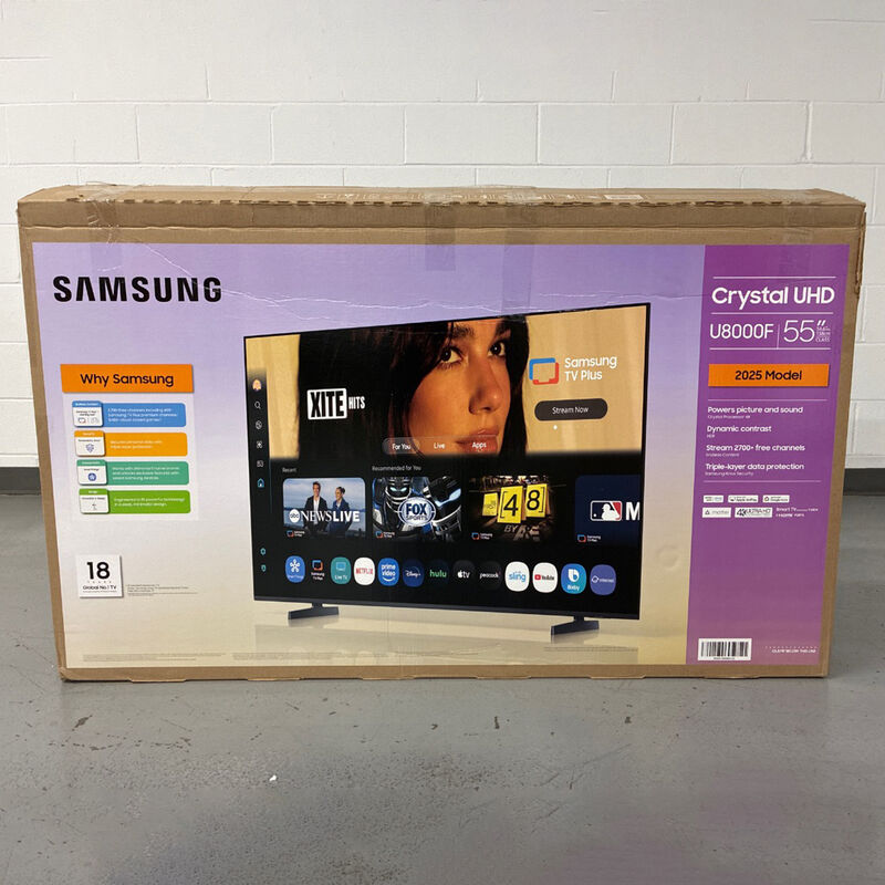 Samsung - 55" Class U8000F LED 4K UHD Smart Tizen TV (Open Box Excellent Condition), , hires