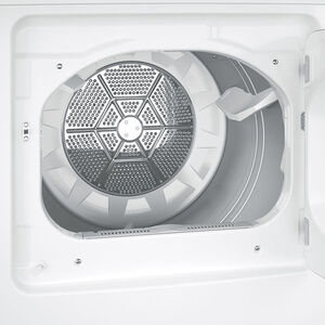 GE 27 in. 6.2 cu. ft. Gas Dryer with Aluminized Alloy Drum - White, , hires