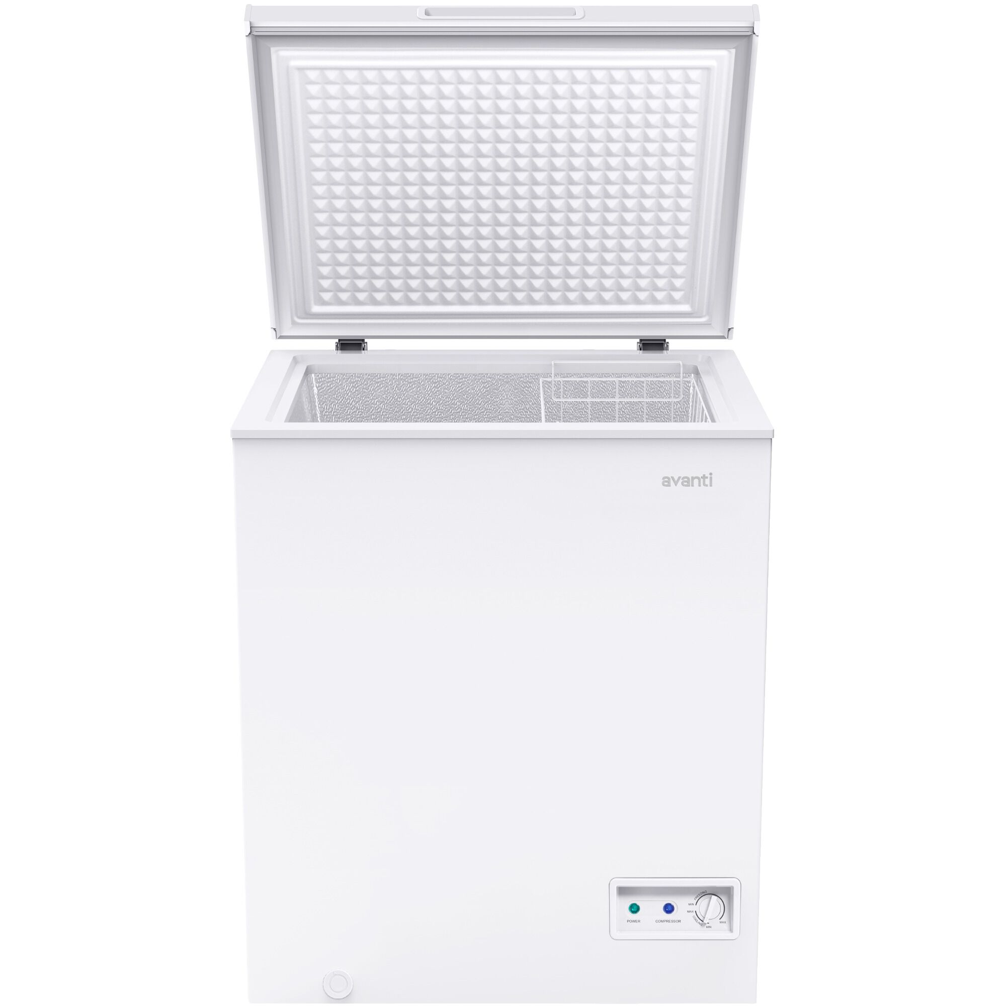 Avanti 25 in. 5.0 cu. ft. Garage-Ready Compact Chest Freezer