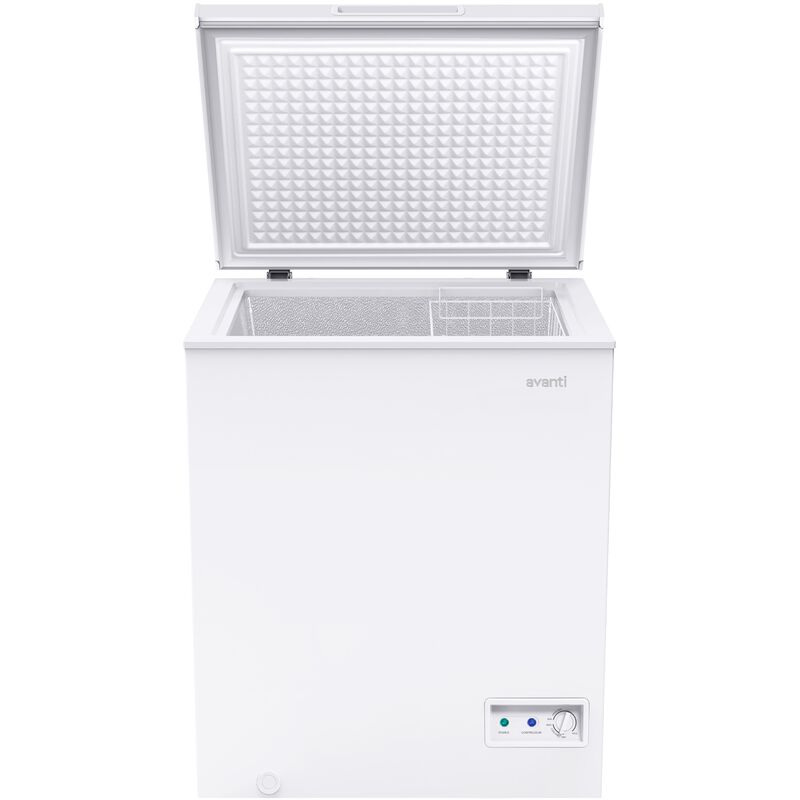 Avanti 25 in. 5.0 cu. ft. Garage-Ready Compact Chest Freezer - White, , hires