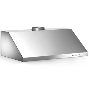 Bertazzoni Professional Series 30 in. Canopy Pro Style Style Range Hood with 3 Speed Settings, 600 CFM & 2 LED Light - Stainless Steel, , hires