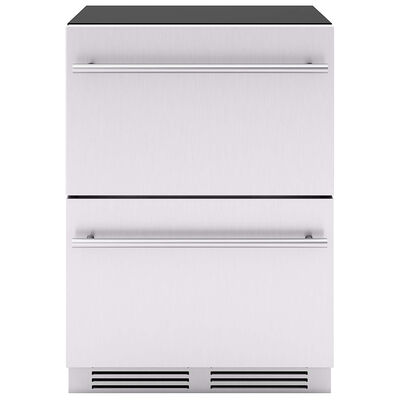 Zephyr 24 in. 5.4 cu. ft. Refrigerator Drawer - Stainless Steel | PRRD24C1AS