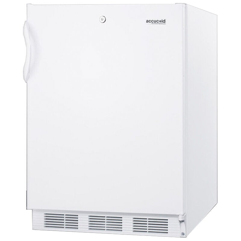 Summit AccuCold 24 in. 5.5 cu. ft. ADA Compliant Undercounter Refrigerator - White, , hires