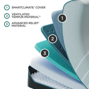 Tempur-Pedic ProAdapt 2.0 Soft King Size Mattress, , hires