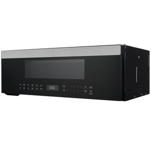 GE 30 in. 1.2 cu. ft. 1000W Low Profile Over-the-Range Microwave with 400 CFM & Sensor Cooking - Stainless Steel, , hires