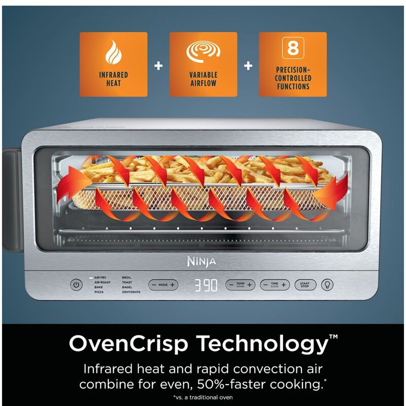 Ninja Flip Toaster Oven & Air Fryer - Stainless Steel, , hires