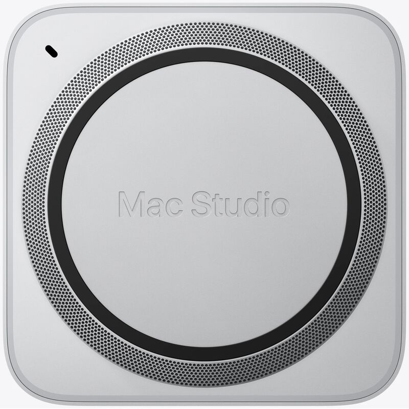 Apple Mac Studio with Apple M5 Ultra 30-Core CPU, 64-Core GPU, 96 GB RAM, 1 TB SSD & Mac OS - Silver, , hires