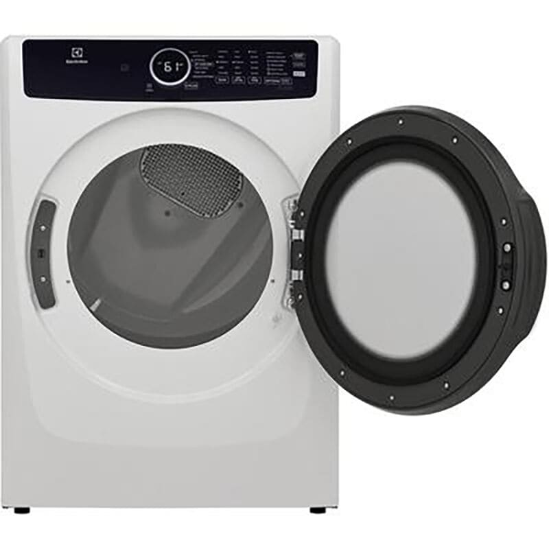 Electrolux 400 Series 27 in. 8.0 cu. ft. Stackable Gas Dryer with 7 Dryer Programs, 6 Dry Options, Sanitize Cycle & Wrinkle Care - White, White, hires