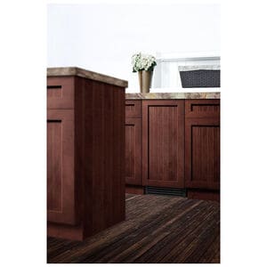 Summit 15 in. Built-In Undercounter Commercial-Use Ice Maker with 25 lb. Ice Storage, Auto-Defrost & Digital Control - Custom Panel Ready, , hires