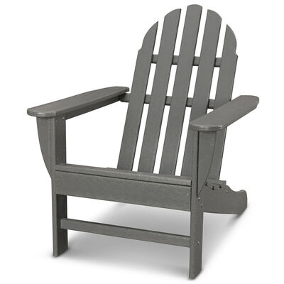 Hanover Classic All-Weather Adirondack Chair - Gray | HVAD4030GY