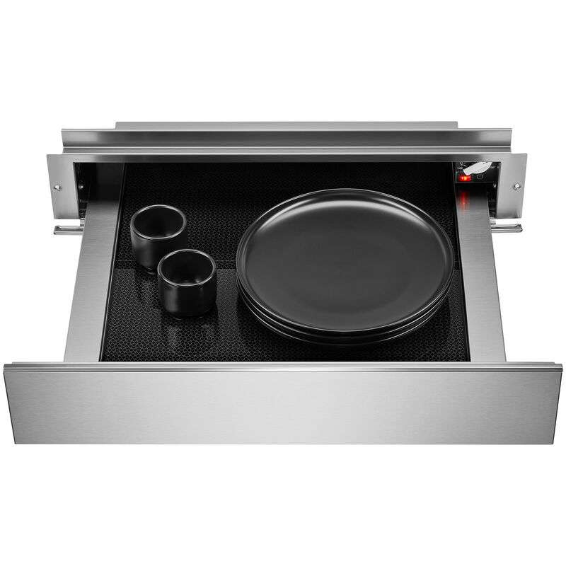 JennAir Noir 24 in. 0.6 cu. ft. Warming Drawer - Stainless Steel, , hires