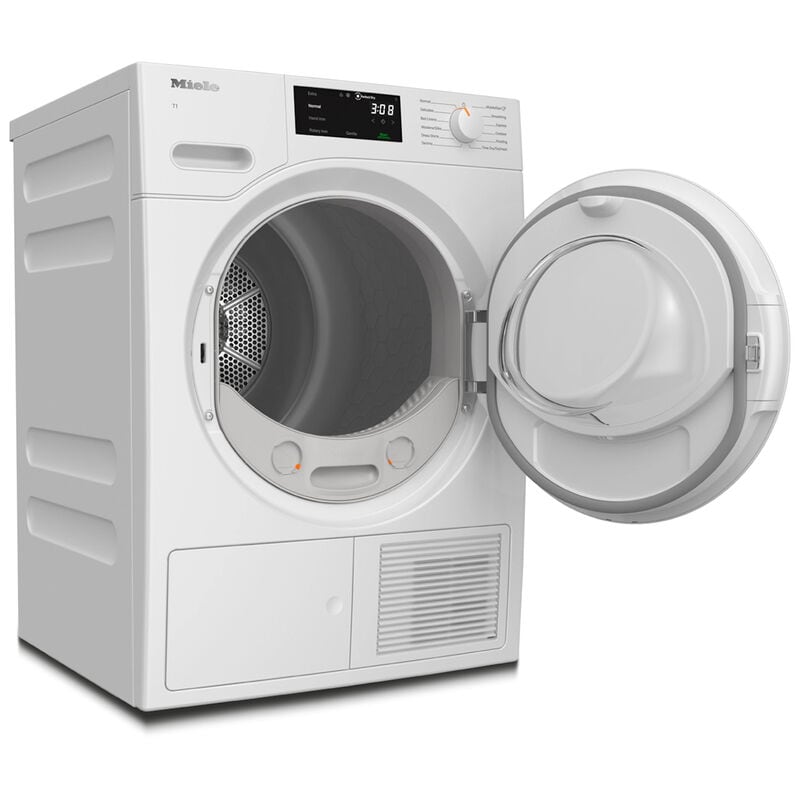 Miele 24 in. 4.0 cu. ft. Smart Stackable Ventless Electric Dryer with Heat Pump & Sensor Dry - Lotus White, , hires