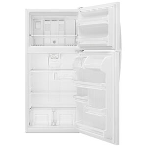 Whirlpool 30 in. 18.2 cu. ft. Top Freezer Refrigerator - White, White, hires