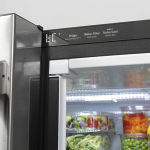 Cafe 33 in. 18.6 cu. ft. Counter Depth French Door Refrigerator with Internal Water Dispenser - Stainless Steel, Stainless Steel, hires