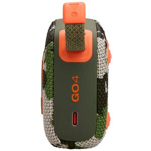 JBL Go 4 Ultra Portable Rechargeable Waterproof Bluetooth Speaker - Camouflage, Camouflage, hires