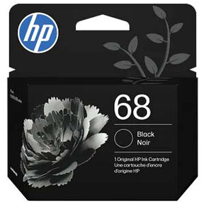 HP 68 Original Ink Cartridge for HP Envy Printers (Black), , hires