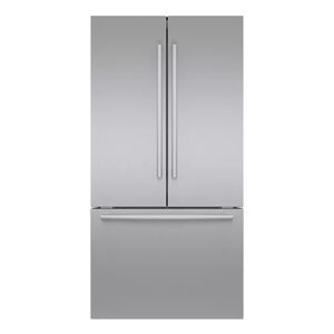 Bosch 800 Series 36 in. 20.8 cu. ft. Smart Counter Depth French Door Refrigerator with Internal Water Dispenser - Stainless Steel, Stainless Steel, hires