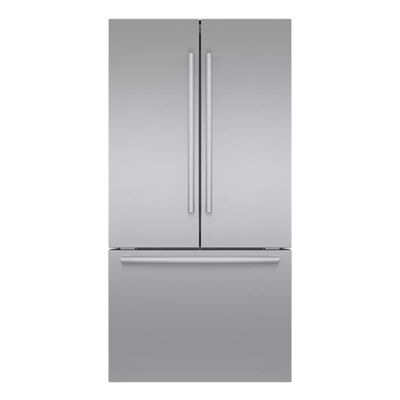 Bosch 800 Series 36 in. 20.8 cu. ft. Smart Counter Depth French Door Refrigerator with Internal Water Dispenser - Stainless Steel | B36CT80SNS