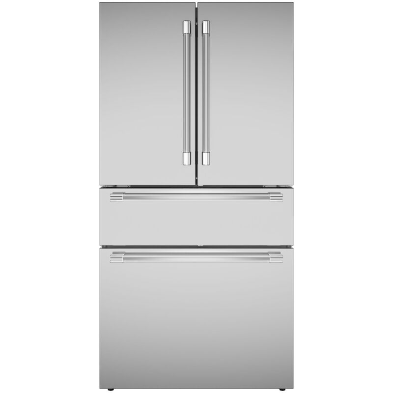 Thermador 36 in. 20.4 cu. ft. Smart Counter Depth 4-Door French Door Refrigerator with Internal Water Dispenser - Stainless Steel, , hires