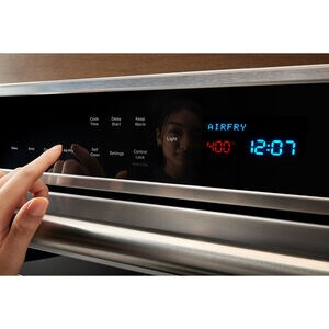 Maytag 27 in. 4.3 cu. ft. Electric Single Wall Oven with True European Convection - Fingerprint Resistant Stainless, , hires
