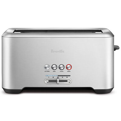 Breville Extra Long 4-Slice Toaster - Brushed Stainless Steel | BTA730XL