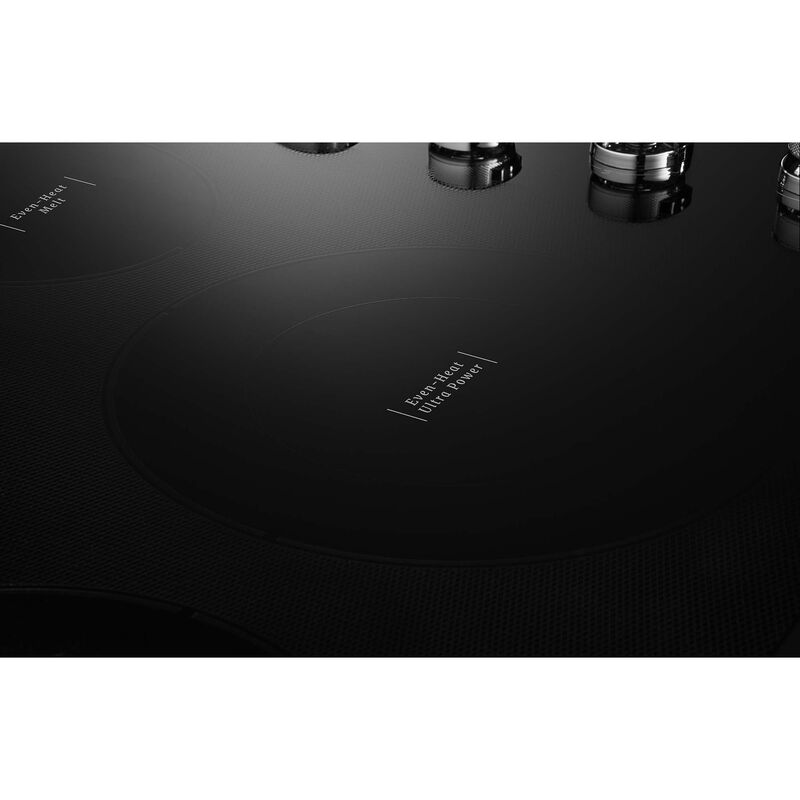 KitchenAid 30 in. 5-Burner Electric Cooktop with Simmer Burner & Power Burner - Black, , hires