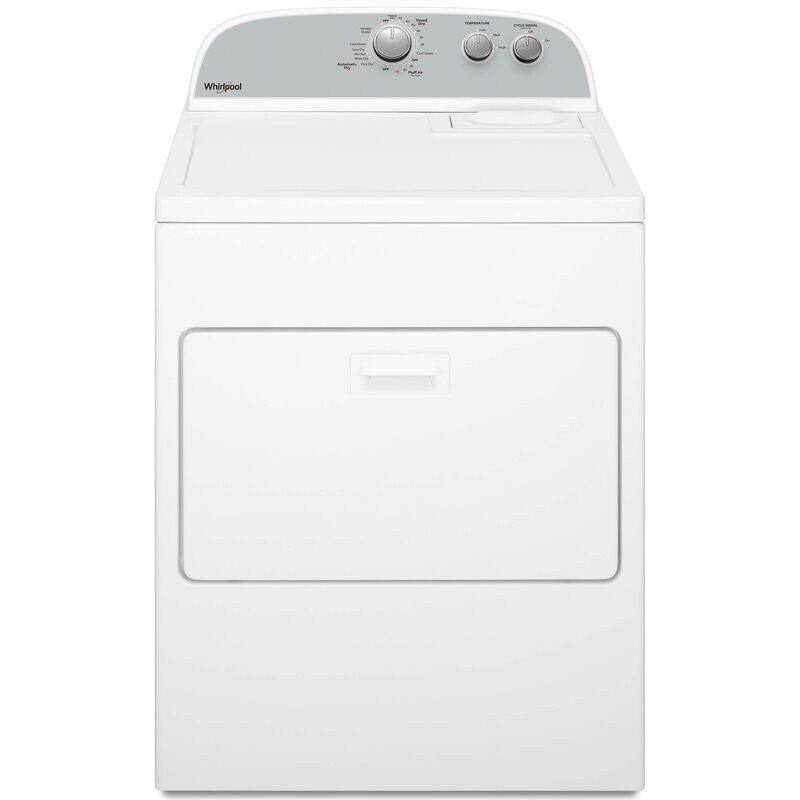 Whirlpool 29 in. 7.0 cu. ft. Electric Dryer with AutoDry Drying System - White, , hires