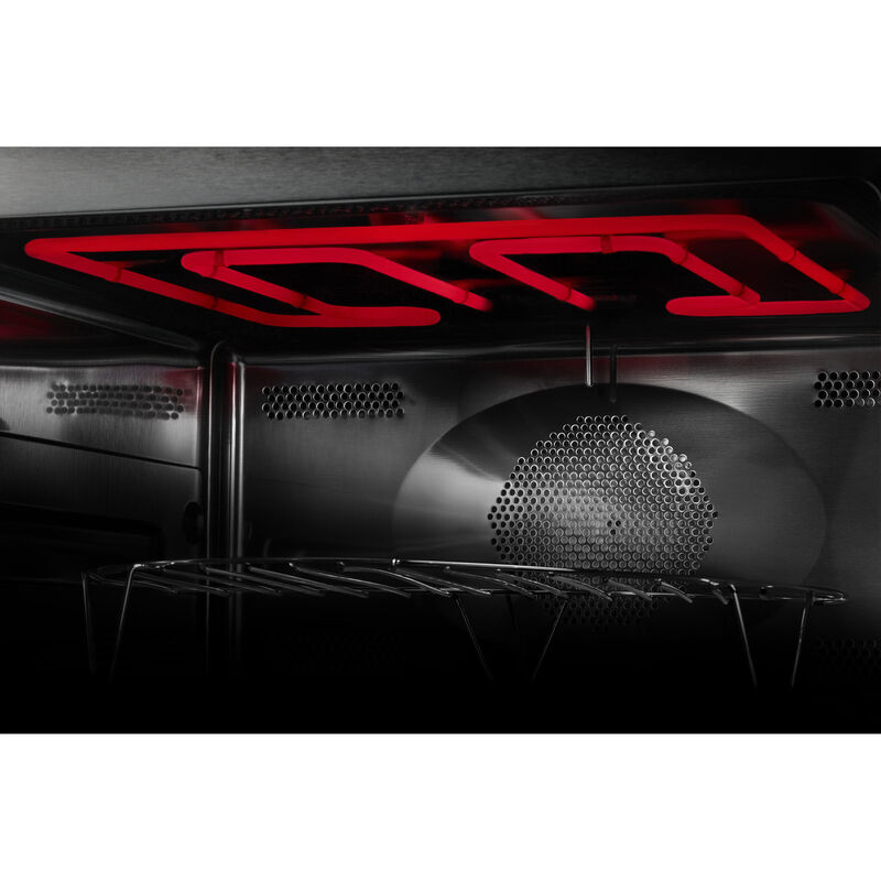 JennAir Rise 27 in. 1.4 cu. ft. 900W Built-In Microwave with Convection & Sensor Cooking - Stainless Steel, , hires