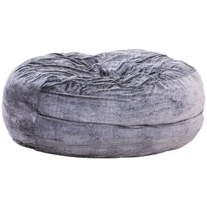 Sealy Bala Bean Bag Chair - Gray, , hires