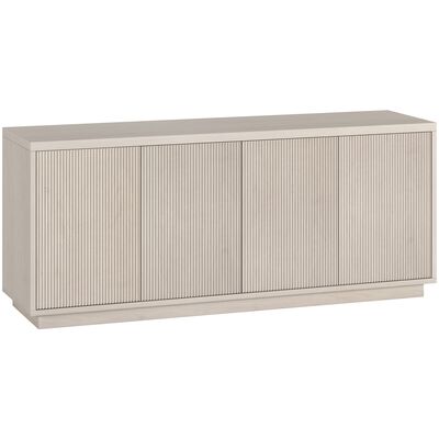 Preston & Cole Waverly 57" Wide TV Stand for TVs up to 65" - Alder White | 142129P