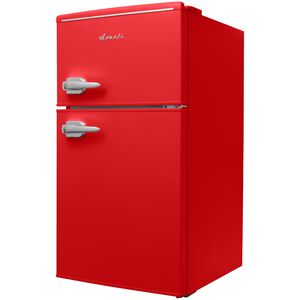 Avanti 18 in. 3 cu. ft. Mini Fridge with Top Freezer - Red, Red, hires